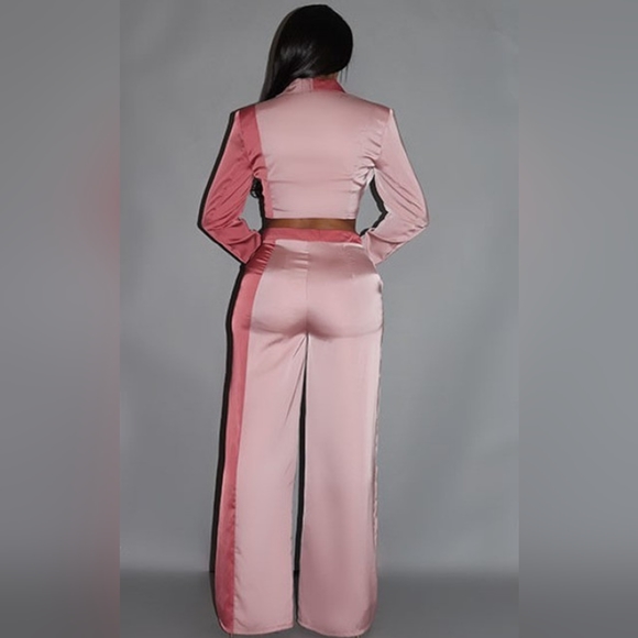 Cropped Colorblock set - Picture 3 of 3